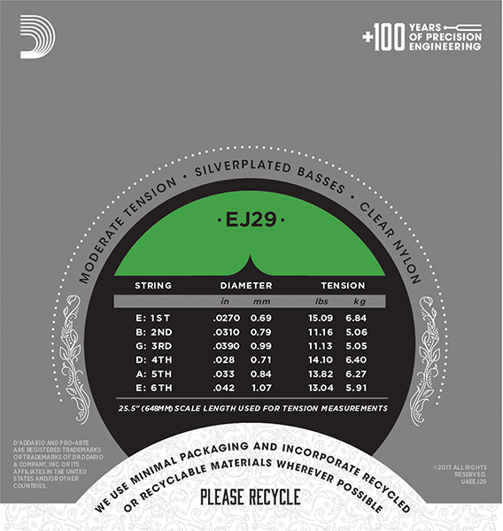 D'Addario EJ29 D'Addario EJ29